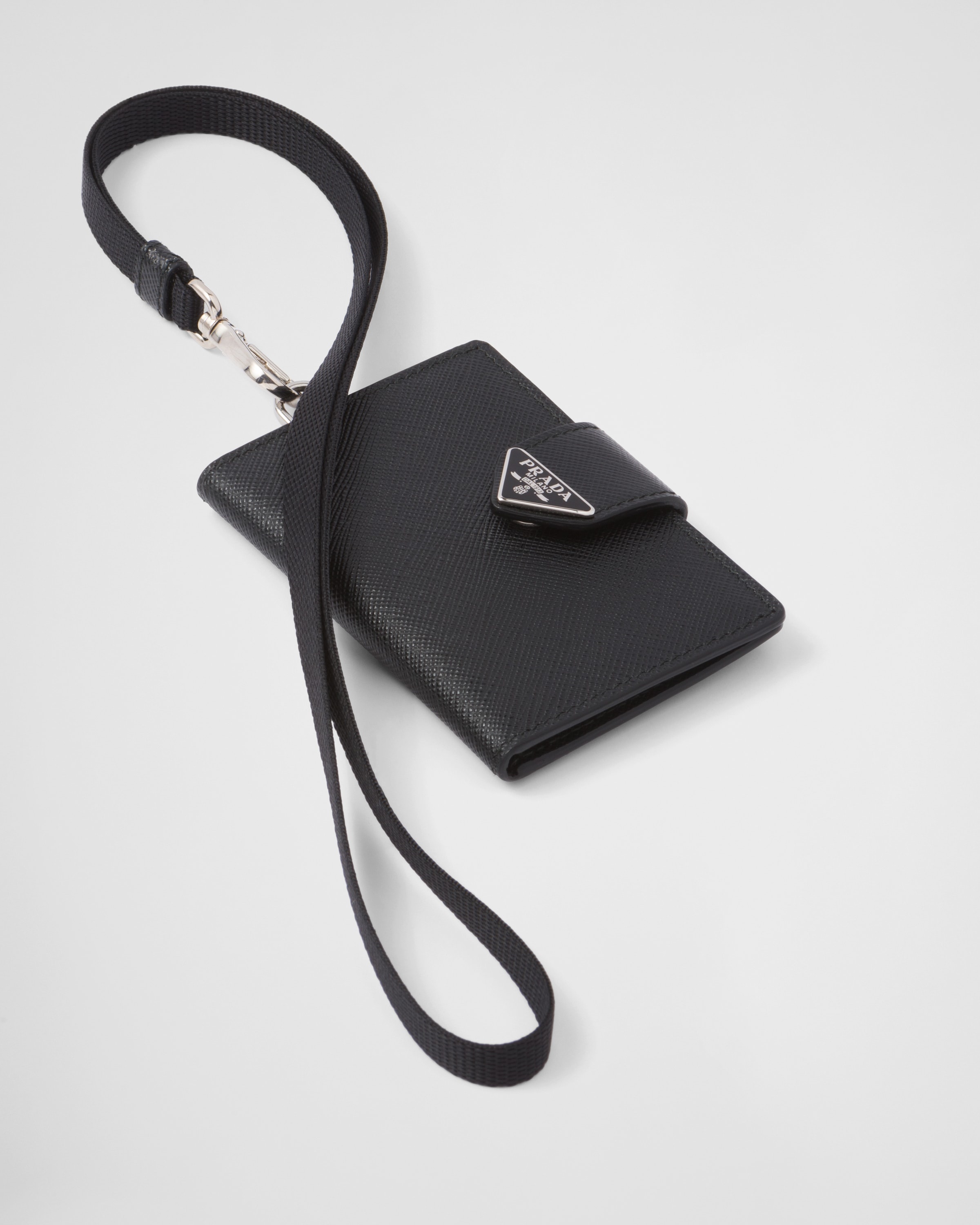 Saffiano leather card holder - 1
