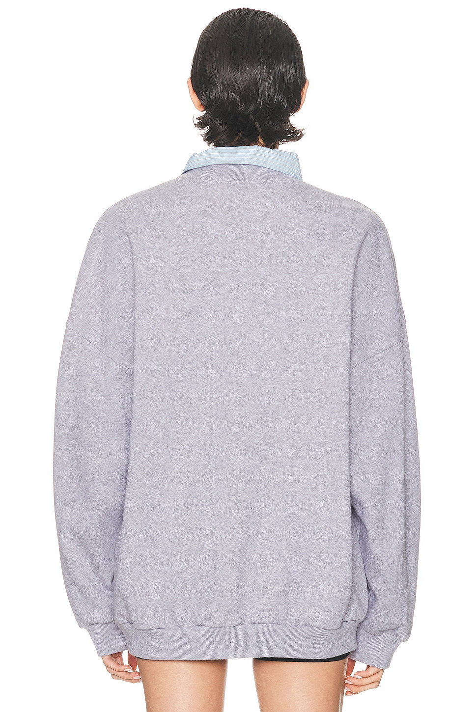 Shirt Crewneck Sweater - 3