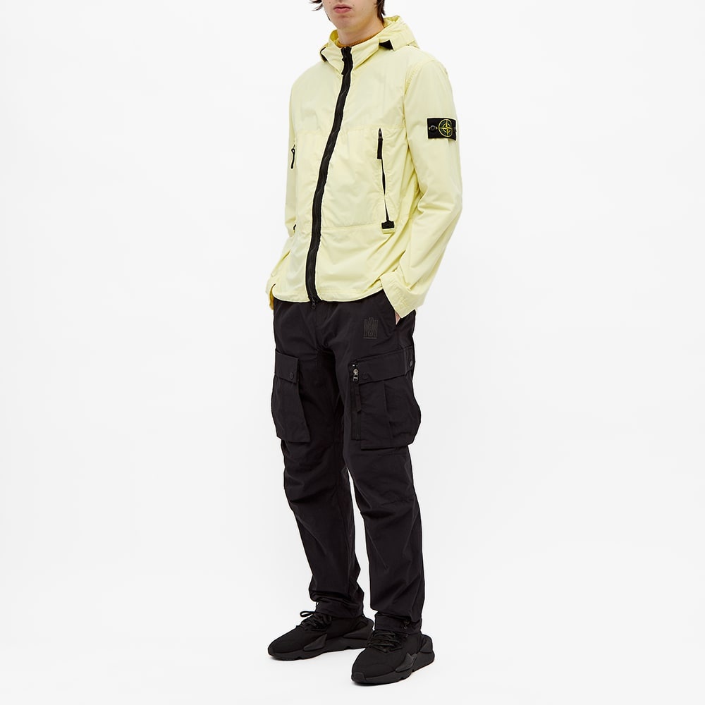 Stone Island Nylon Garment Dyed Hooded Jacket - 7