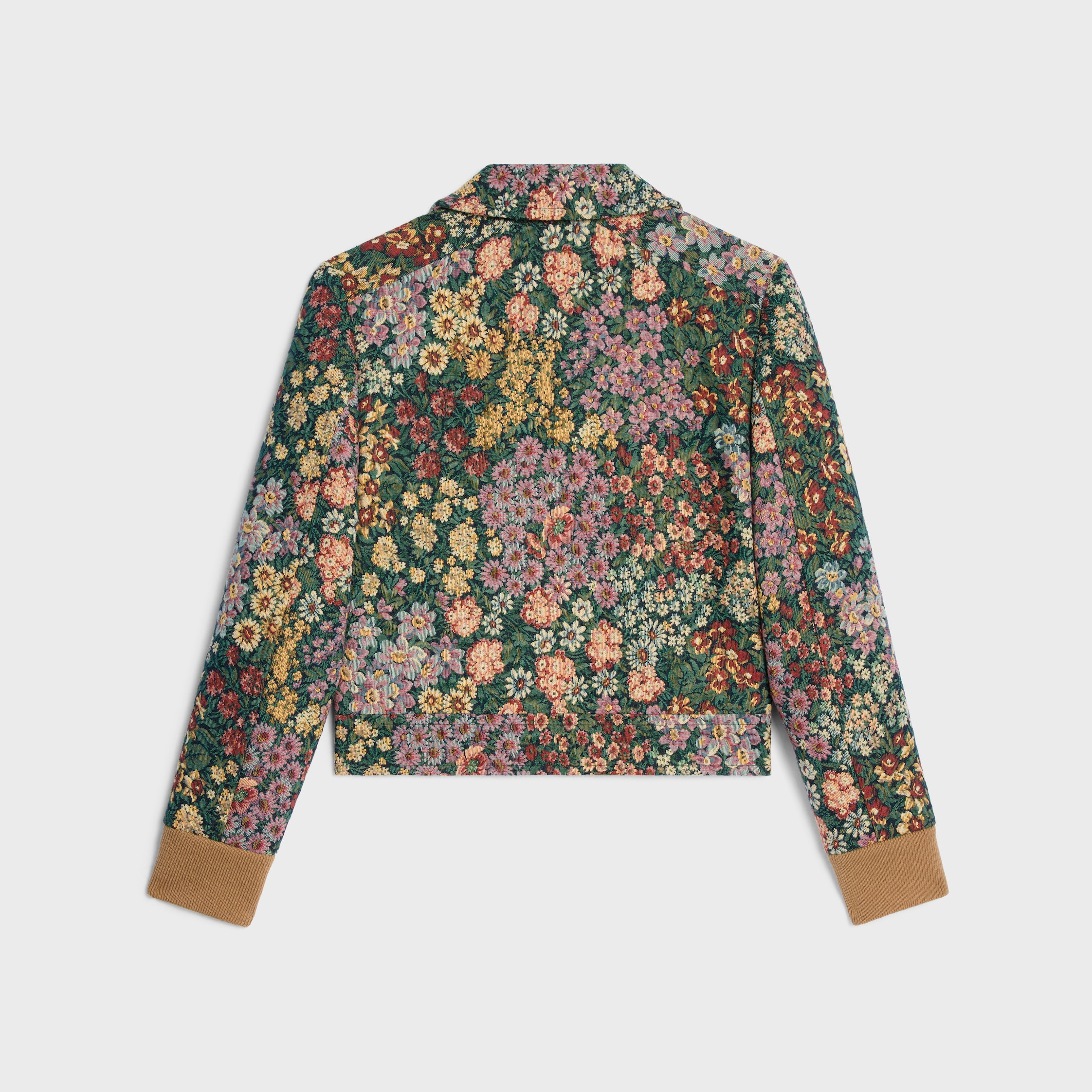 blouson jacket IN cotton jacquard - 2