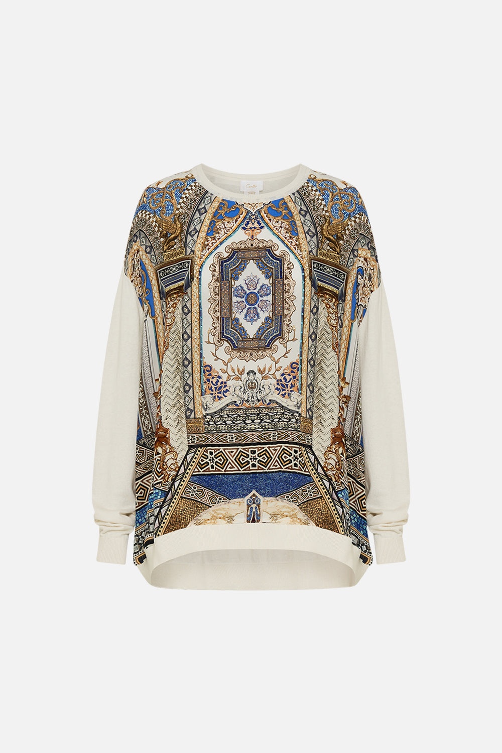 LONG SLEEVE JUMPER WITH PRINT FRONT - 1