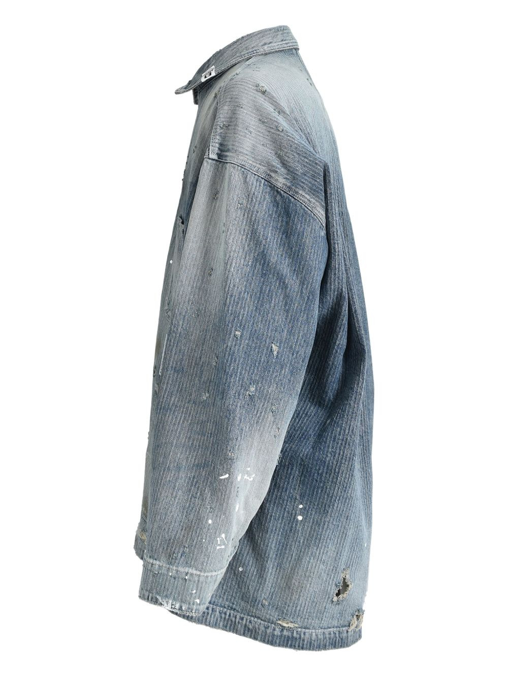 denim shirt jacket - 3
