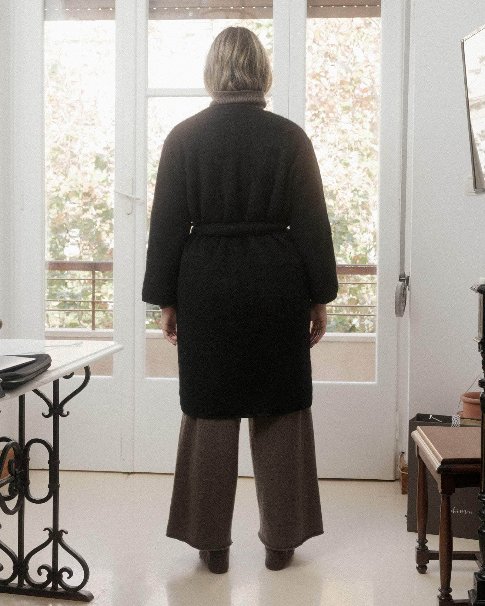 Capas Coat - Brushed Wool - 3
