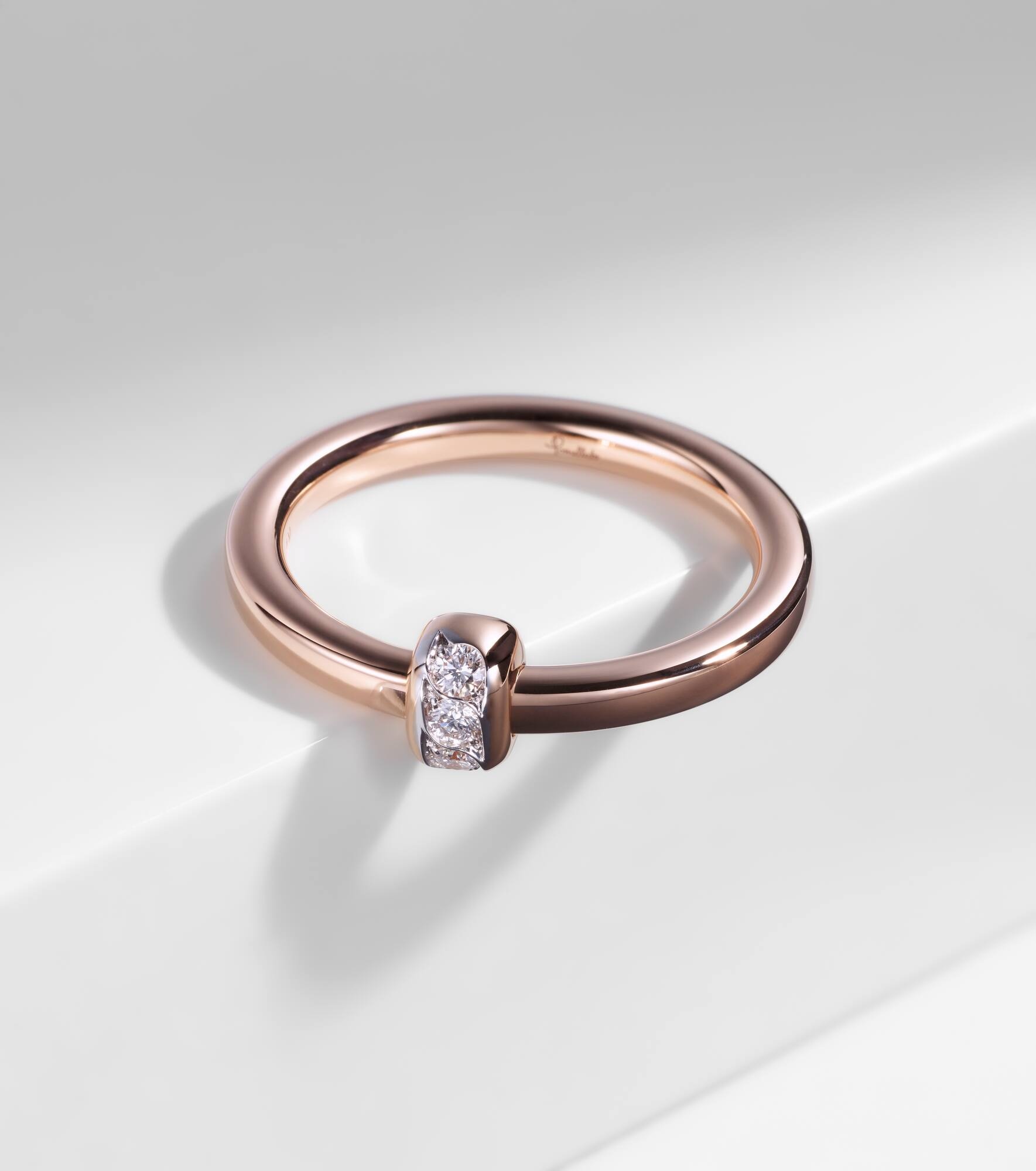 Pomellato Together 18kt rose gold ring with diamonds - 5