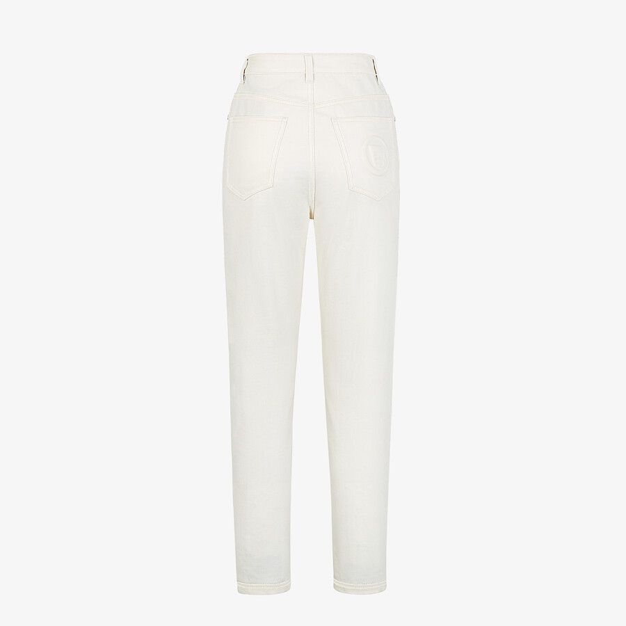 White denim jeans - 2