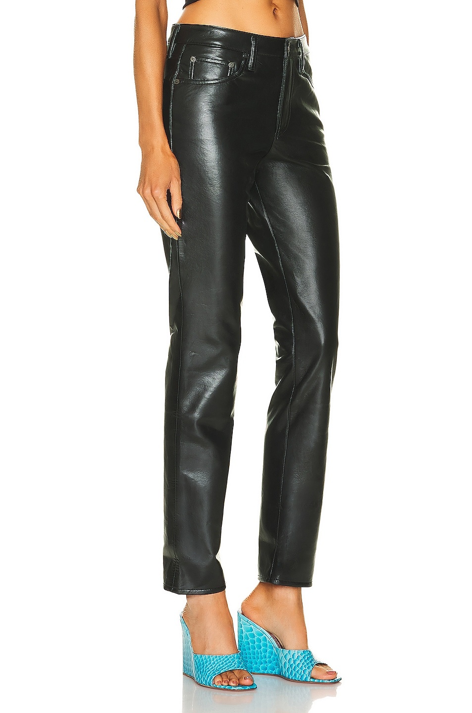 Recycled Leather Lyle Low Rise Slim - 2