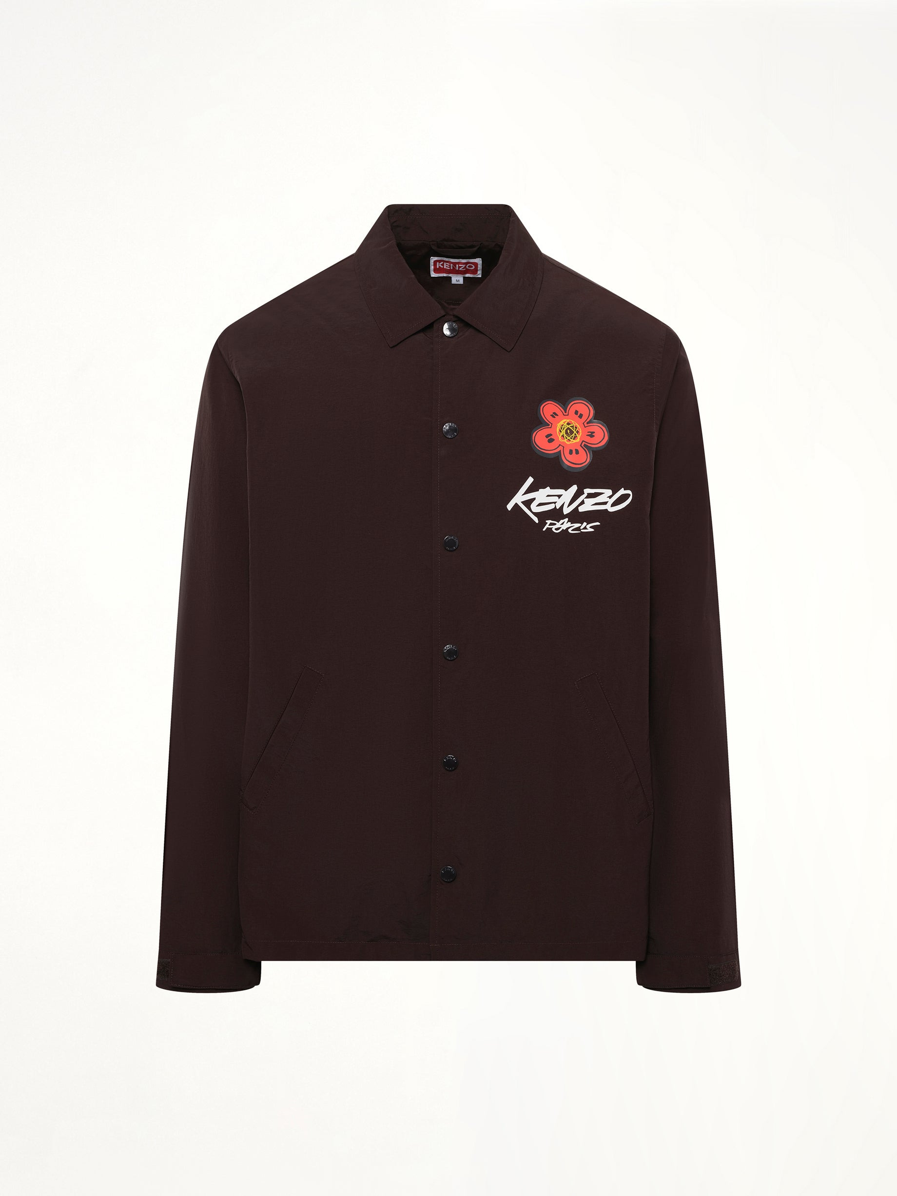 Kenzo Futura Light Coach Jacket in Chocolate - 2