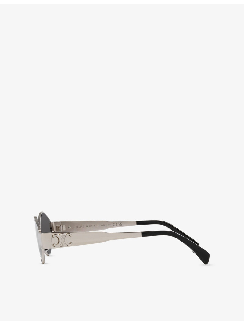 Metaltriomphe Irregular-Frame Metal Sunglasses 3