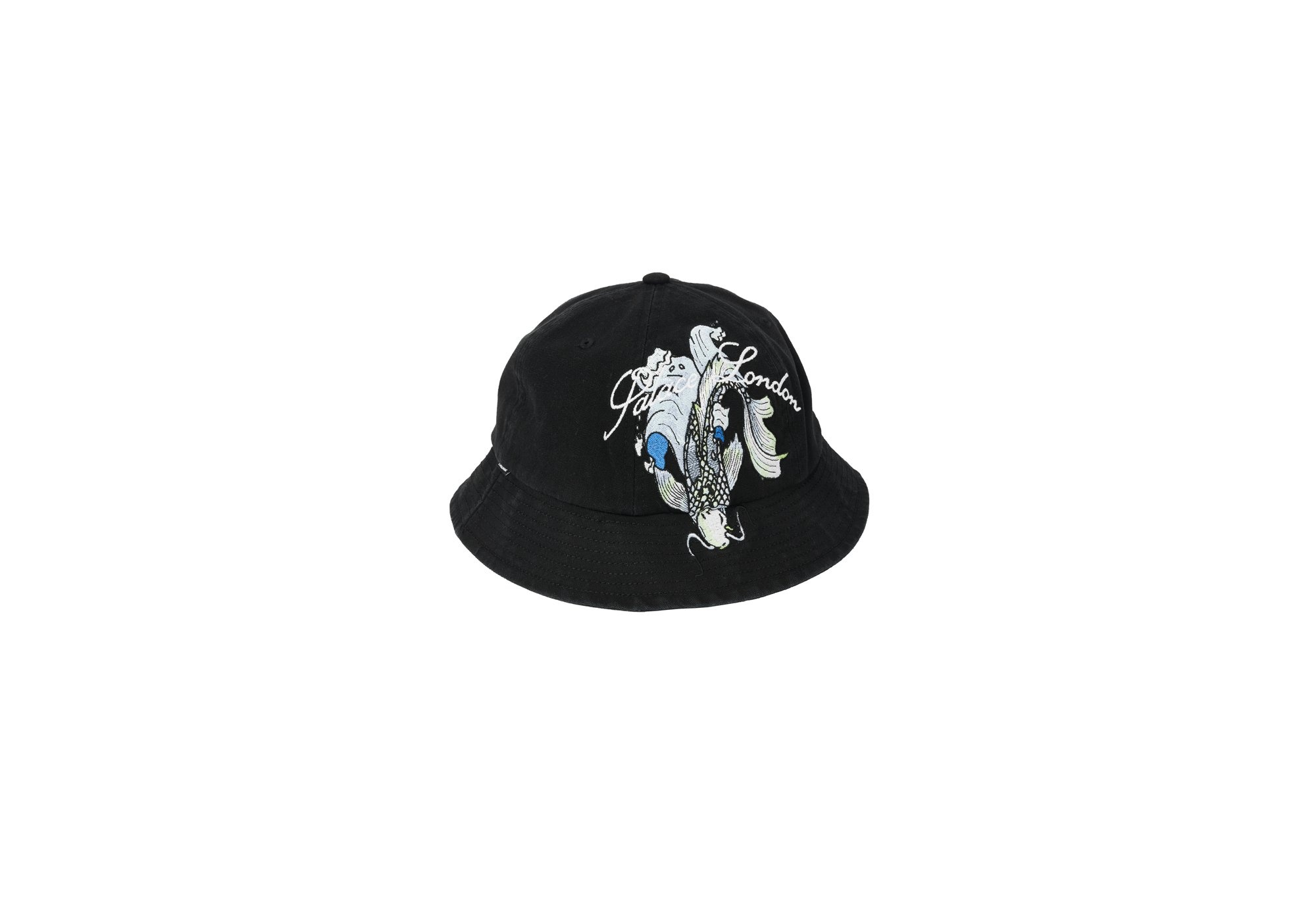 CARP BUCKET HAT BLACK - 1