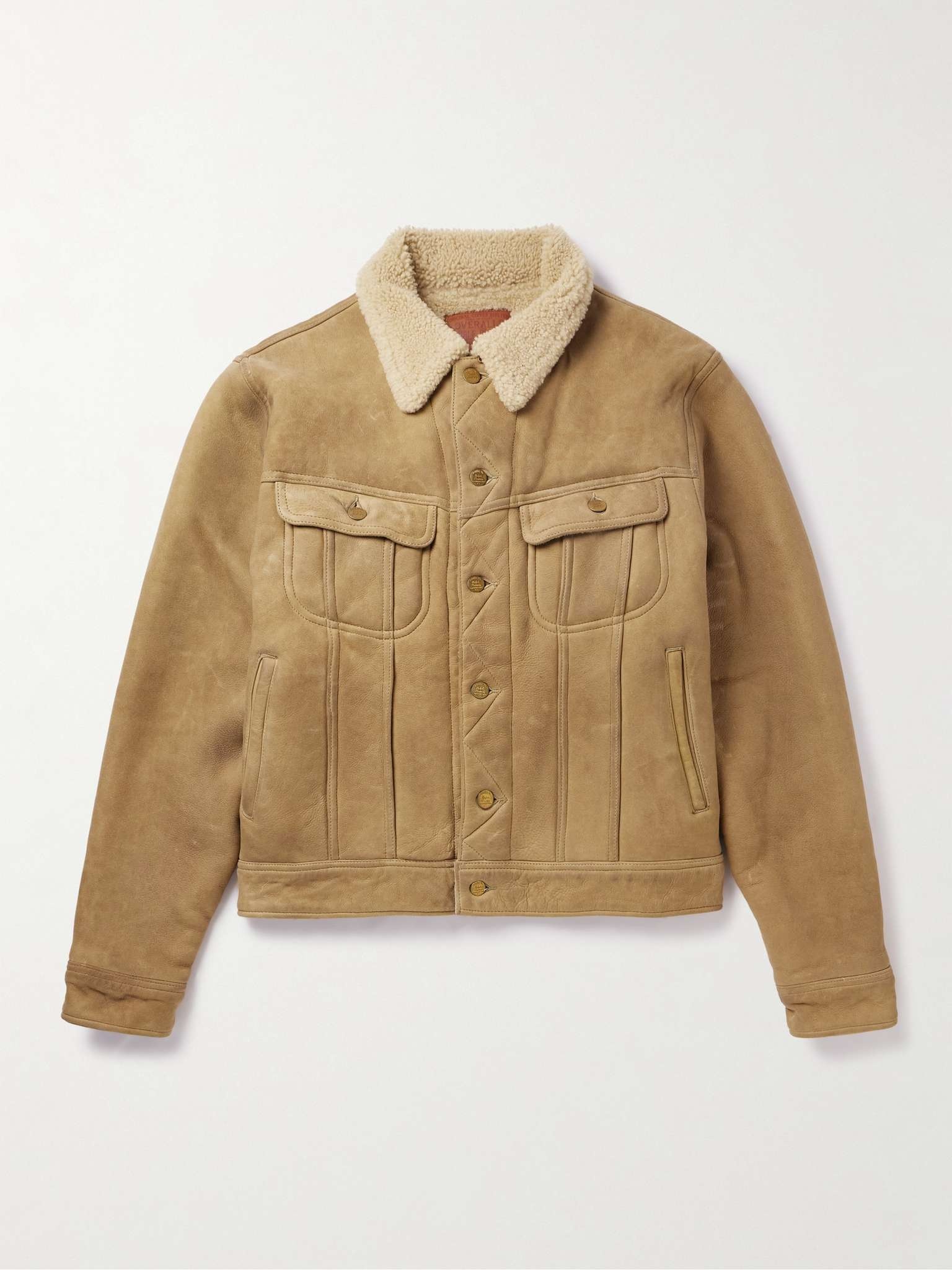 RRL by Ralph Lauren Shearling Trucker Jacket | REVERSIBLE