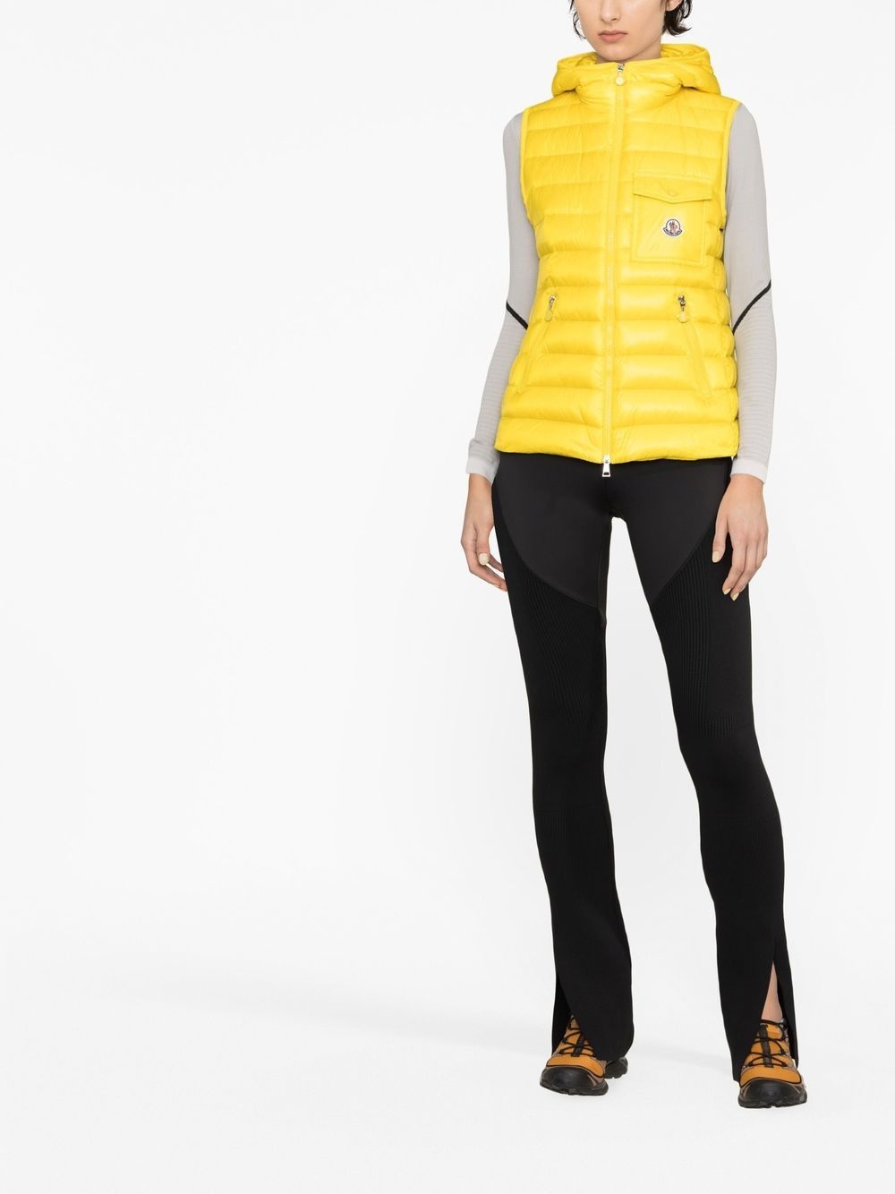 Glygos hooded quilted gilet - 2