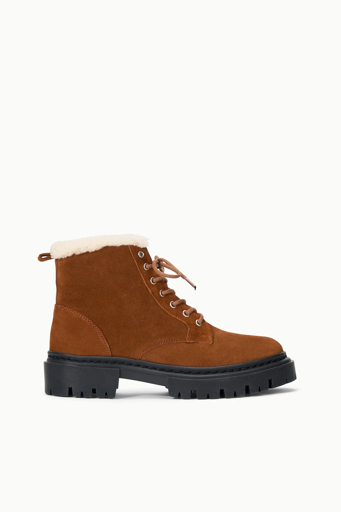 STAUD HENRY COMBAT BOOT TABAC SUEDE - 1
