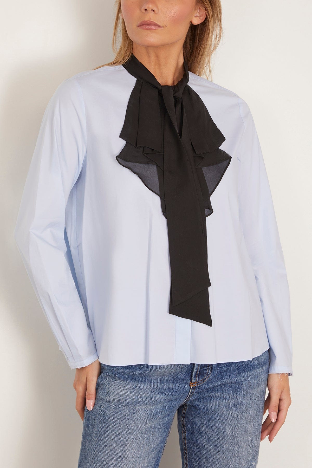 Pure Power Blouse in Ice Sky - 3