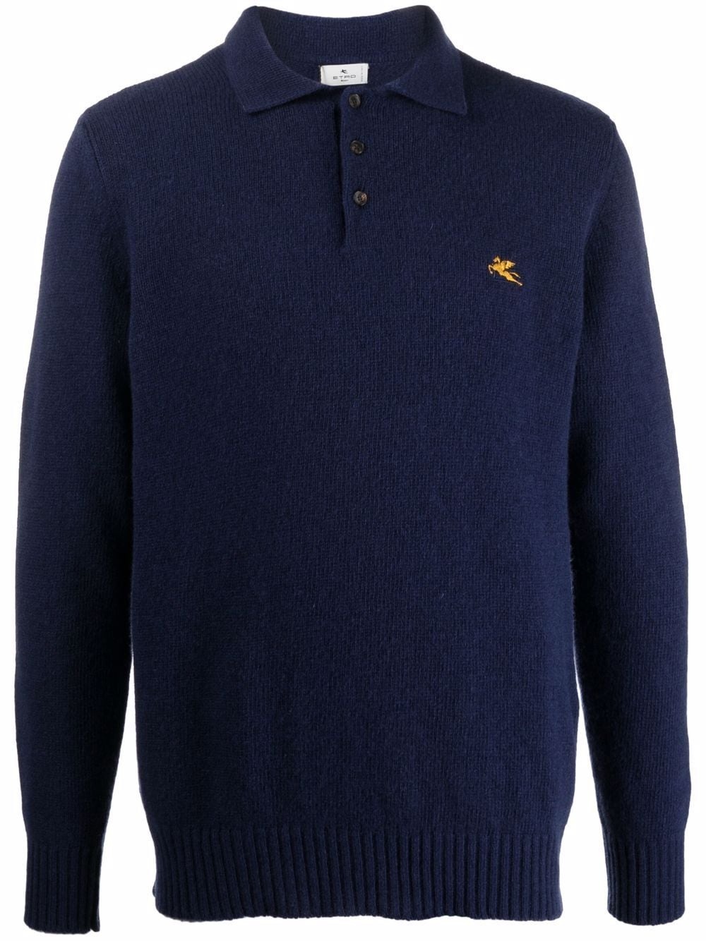 long-sleeve polo shirt - 1