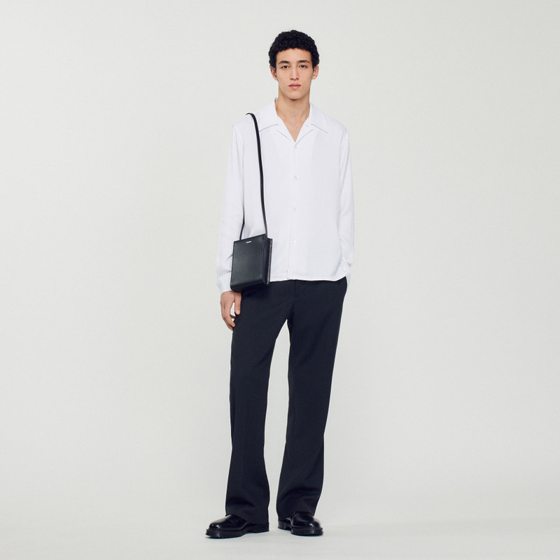 Sandro Floaty shirt with spread collar outlook