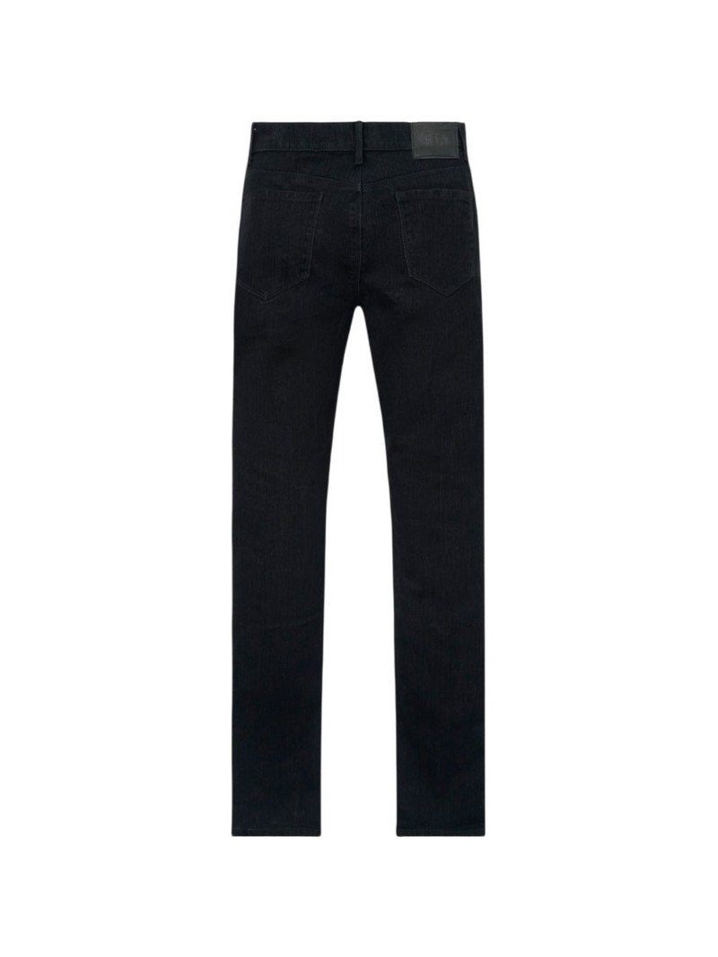 RTA Bryant flocked skinny jeans outlook