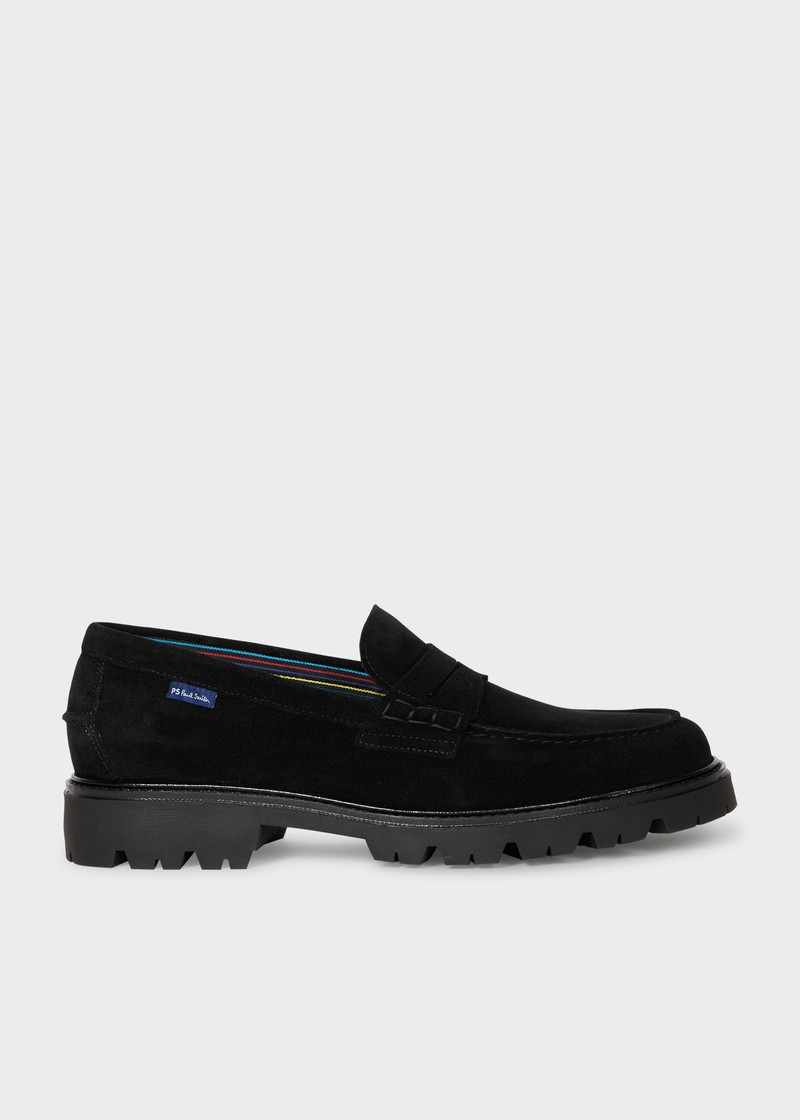 Black Suede 'Bolzano' Loafers 1