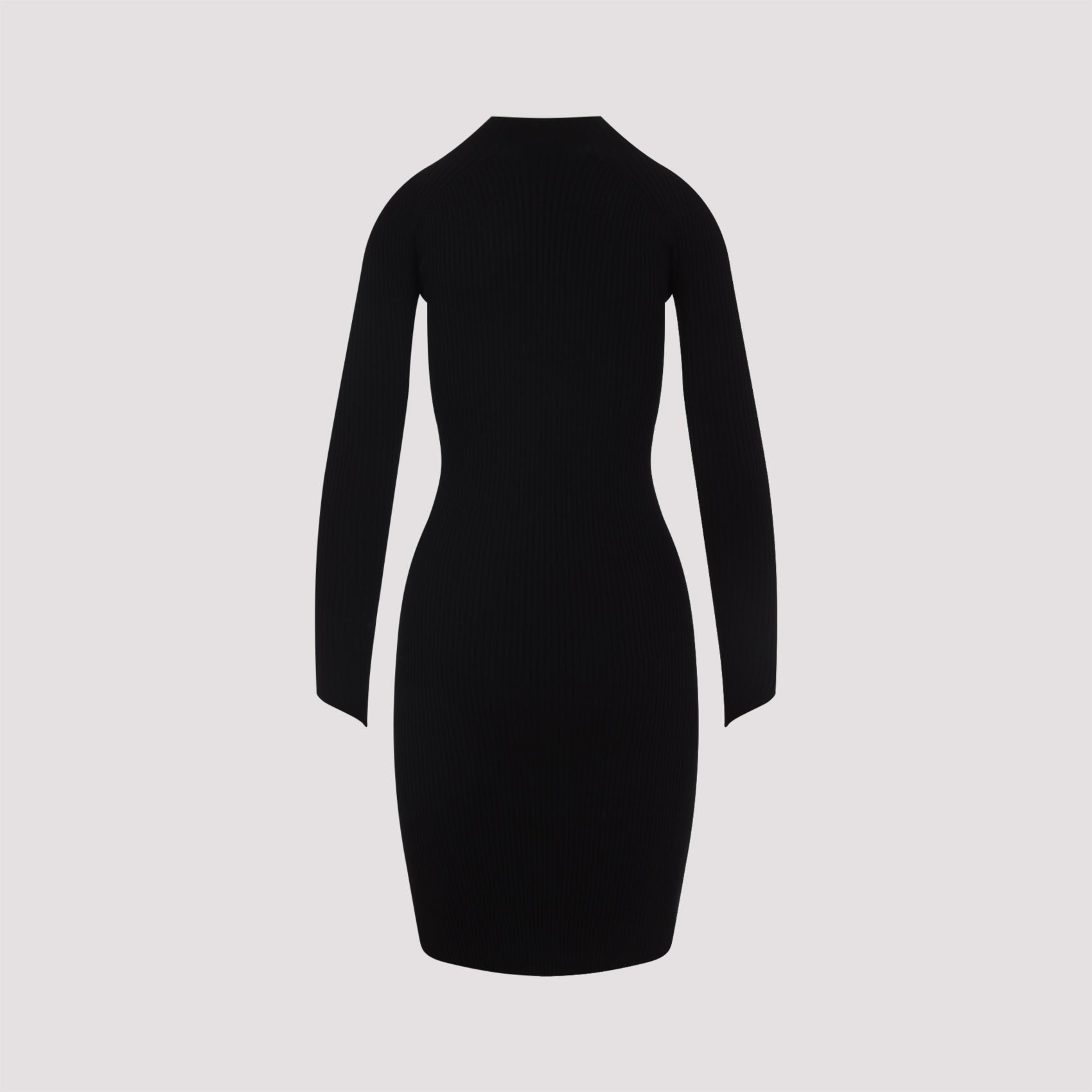 Courreges Circle Rib Mini Dress Women - 2