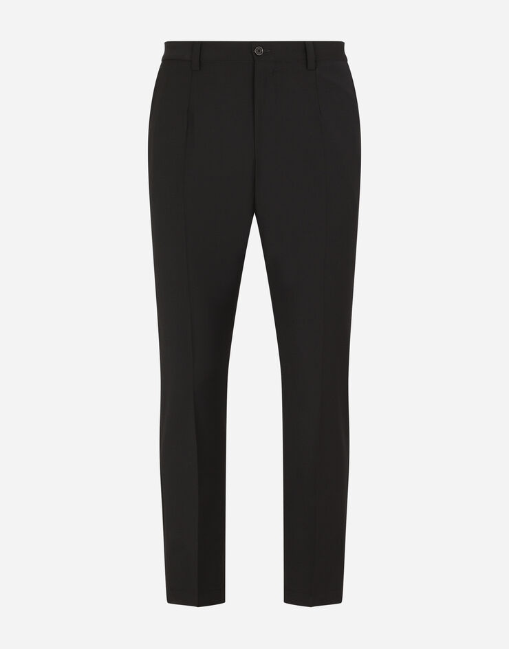 Stretch wool pants - 3