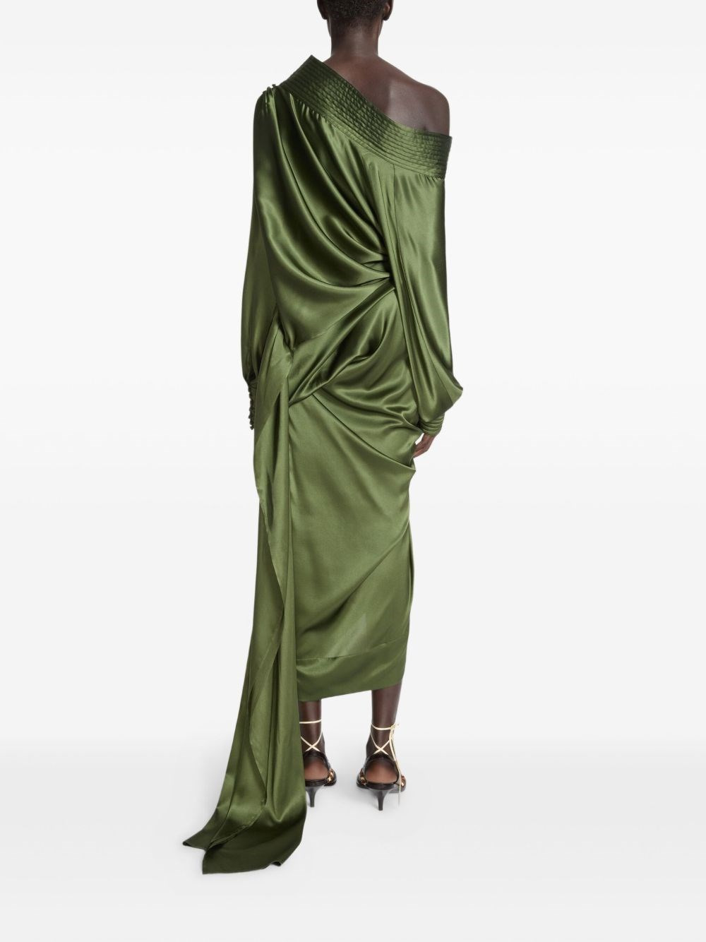 ASYMMETRICAL SILK TOP - 3