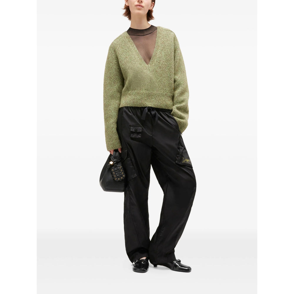 Ganni Green Knitwear - Jumpers Women - 4