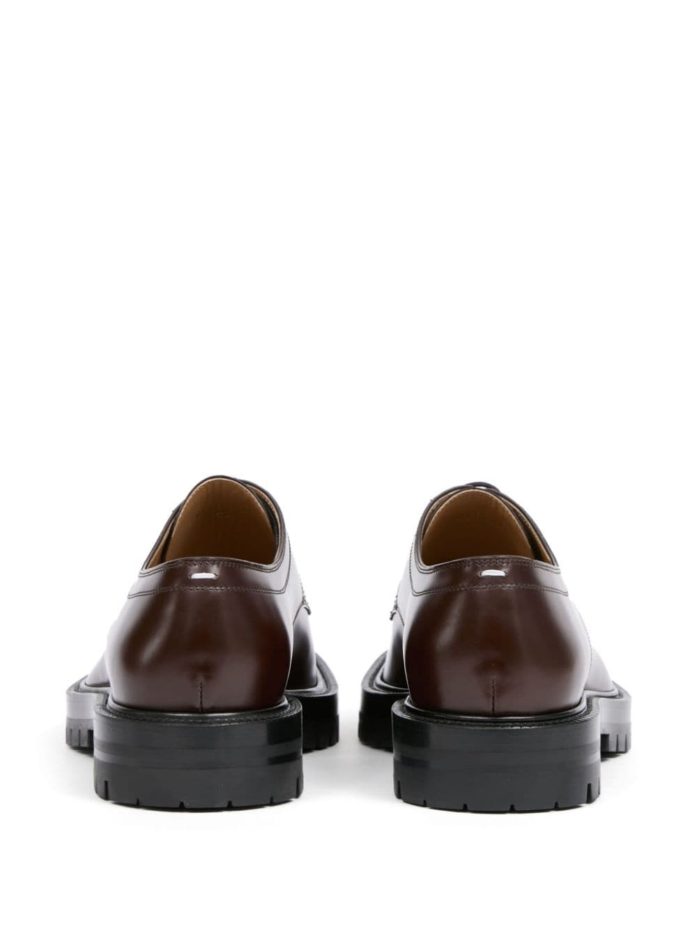 Tabi leather derby shoes - 3