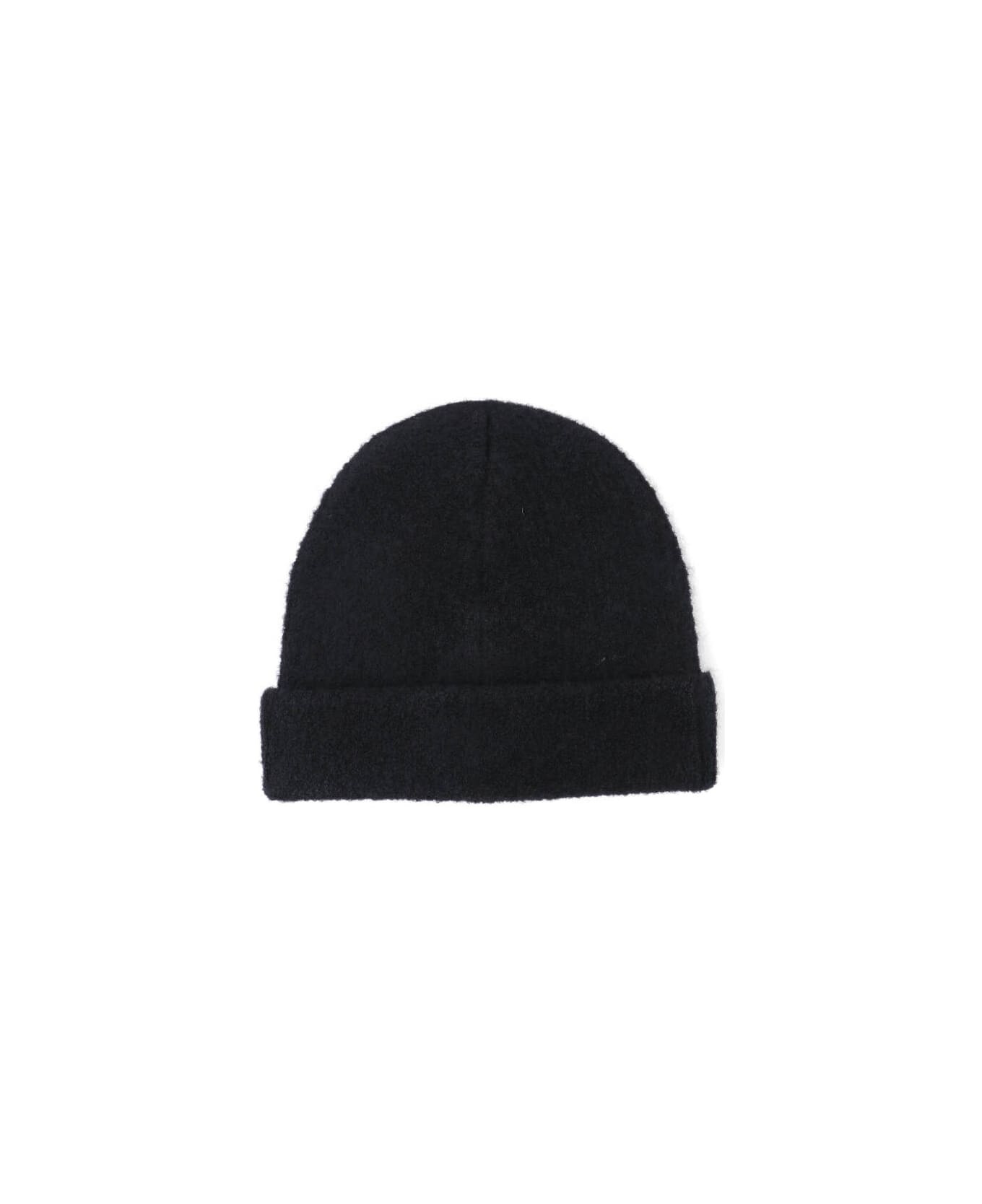 Merino Wool Blend Beanie - 2