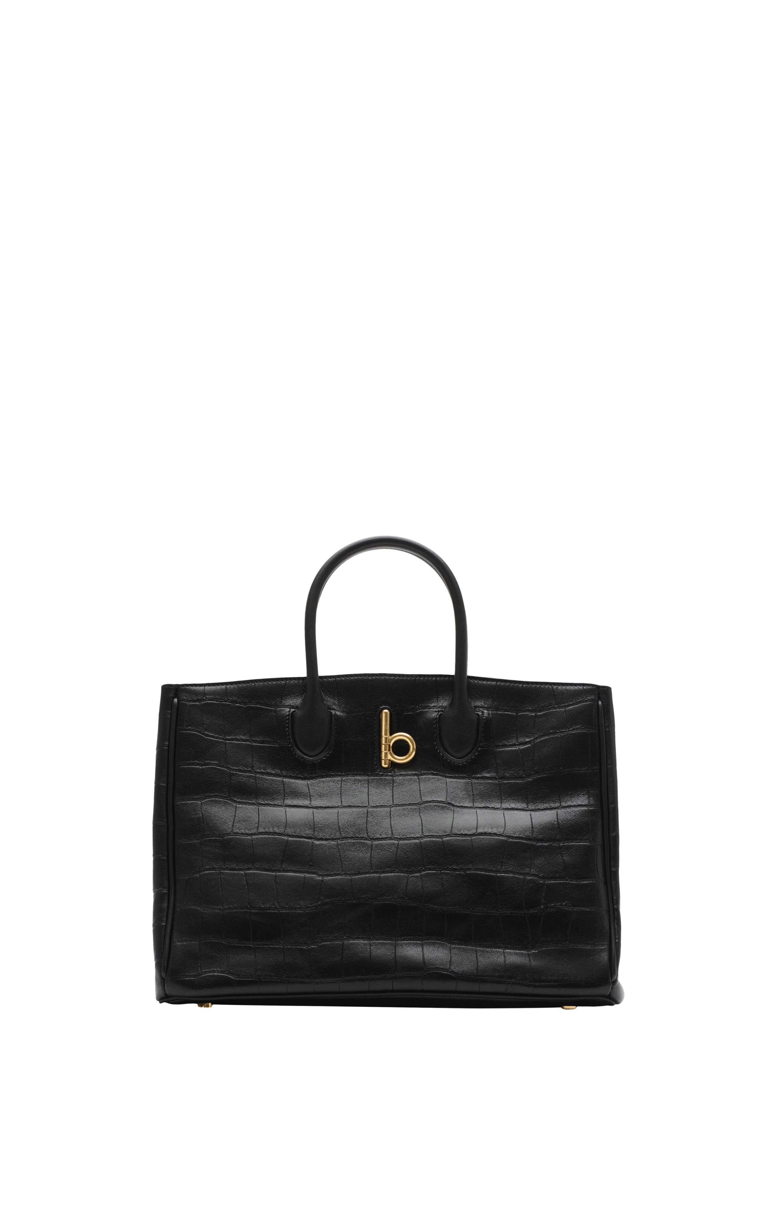 burberry Small Rocking Horse Tote​ in Black at Nordstrom - 1