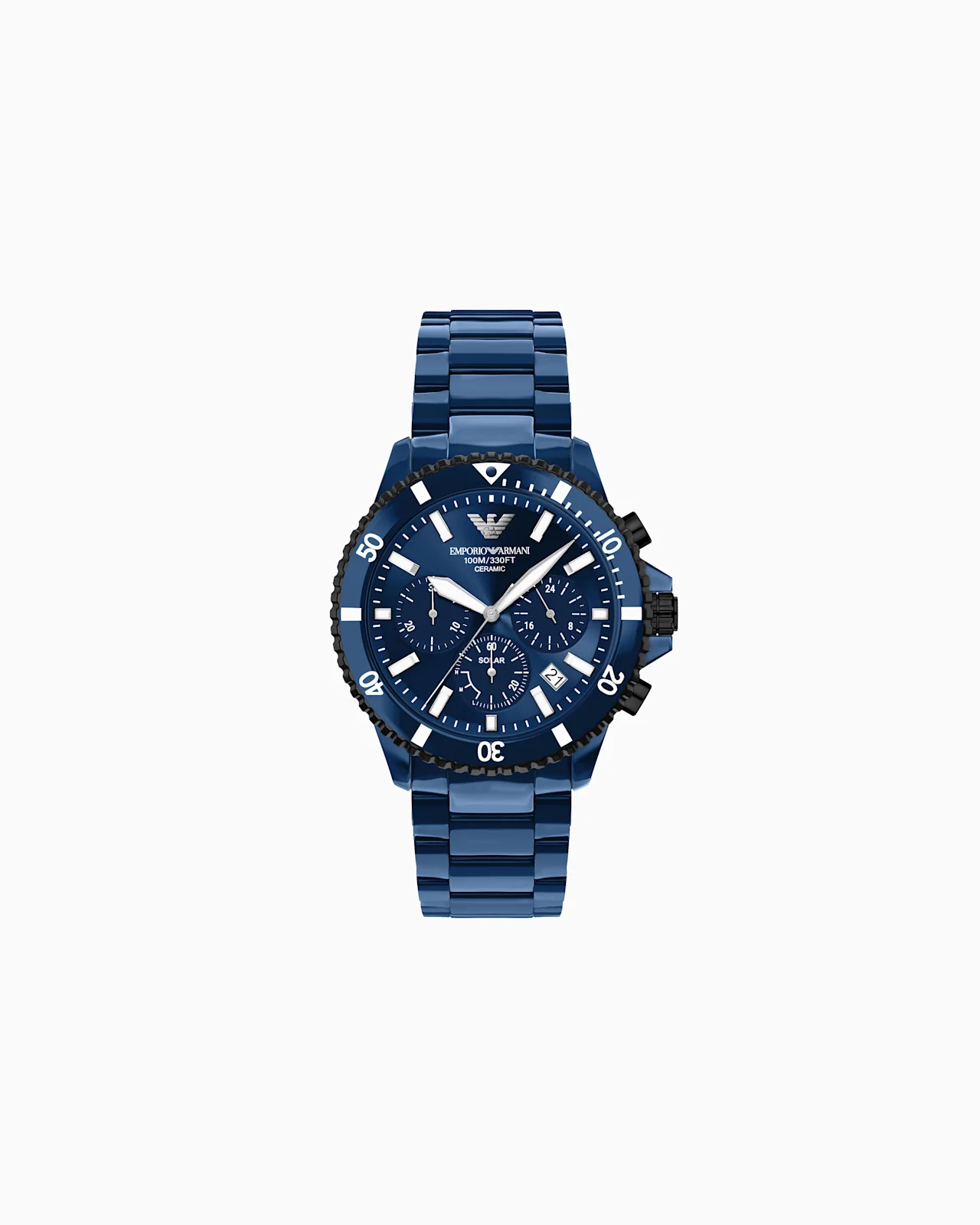 EMPORIO ARMANI WORLD EXPLORER SOLAR CHRONOGRAPH WATCH - 1