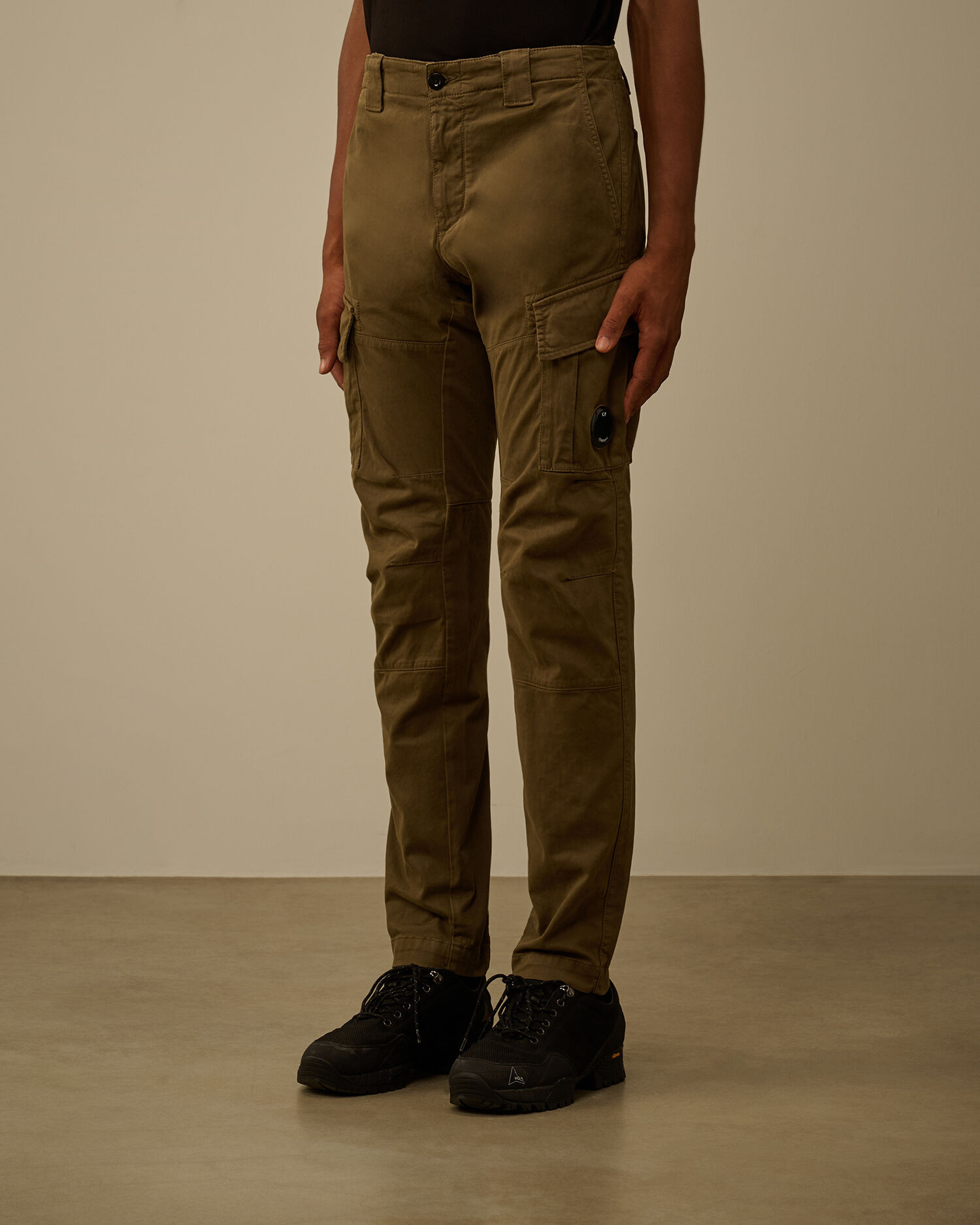 Stretch Sateen Ergonomic Lens Cargo Pants - 3