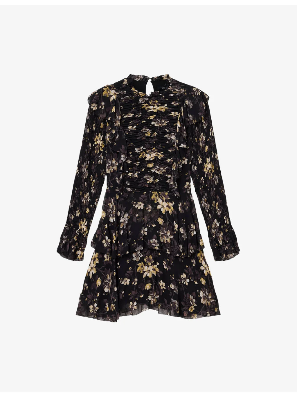 Portia Floral-Print Woven Mini Dress - 1