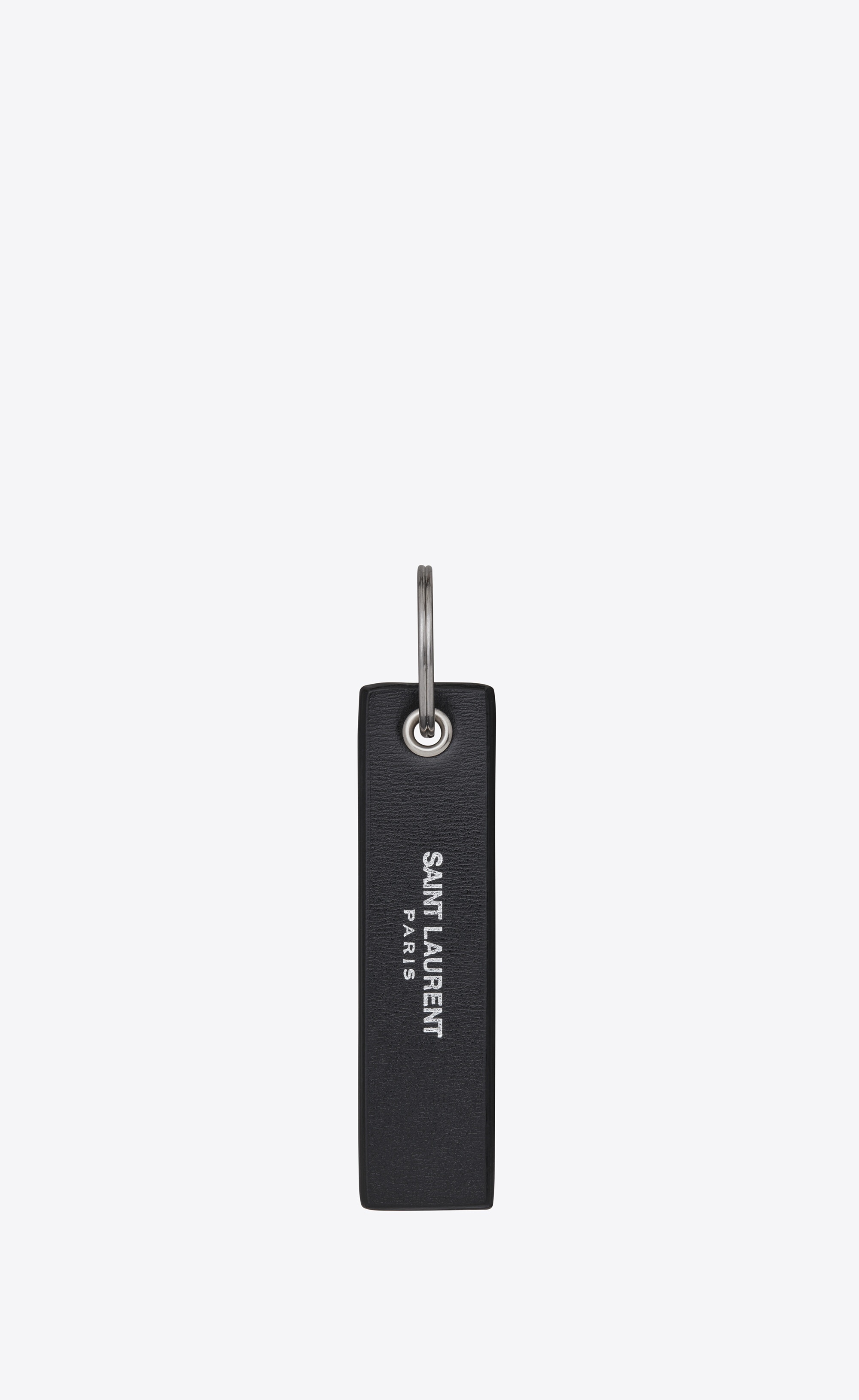 saint laurent leather keyring - 1