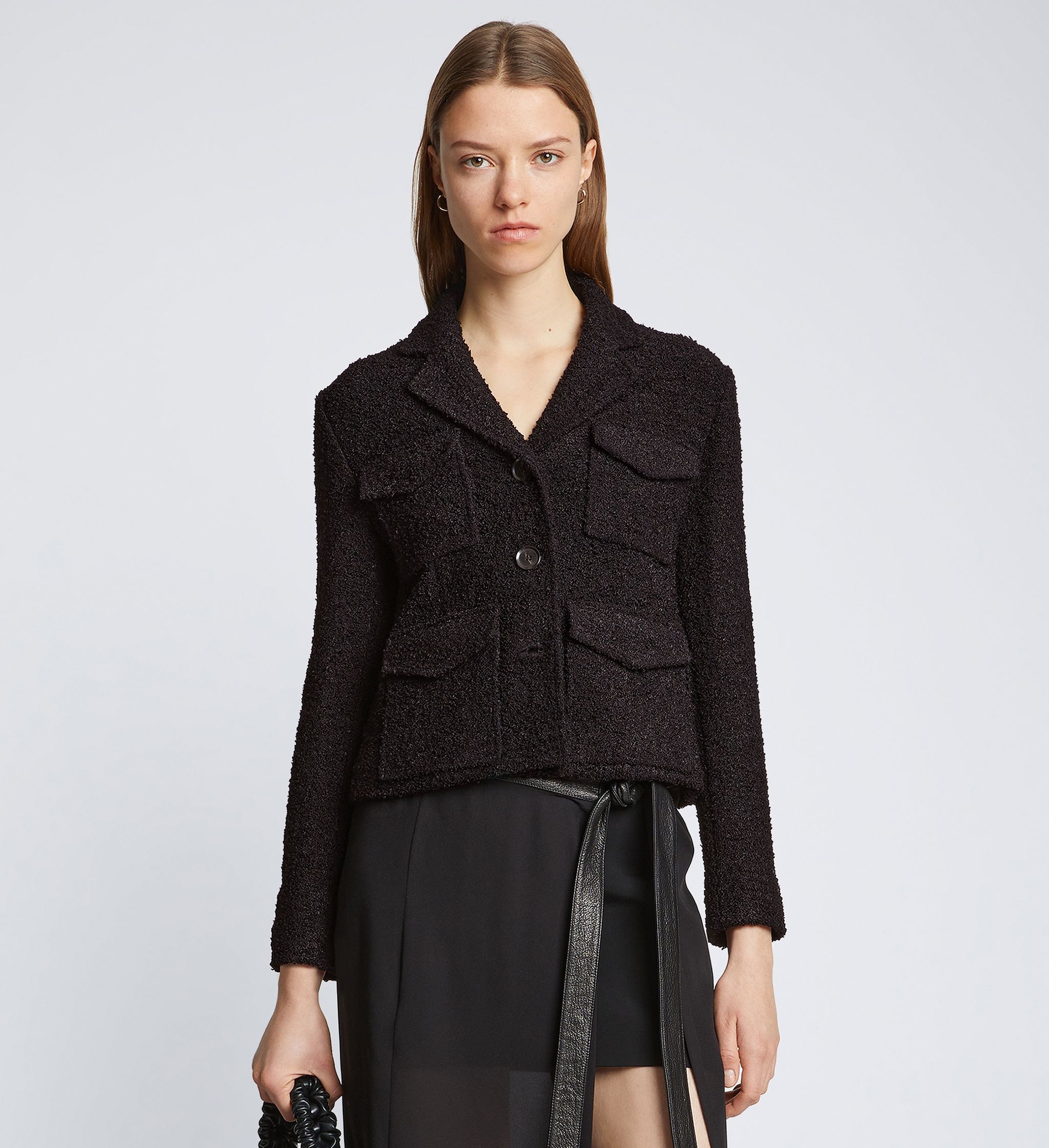 Bi-Stretch Tweed Jacket - 2