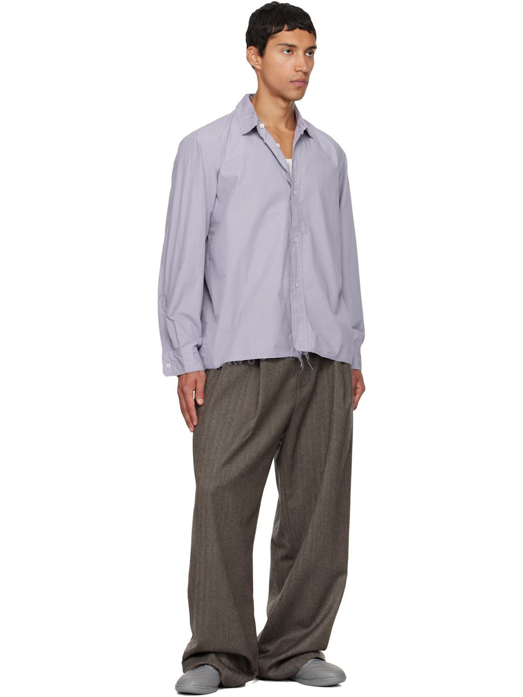 Brown Suit Trousers - 4
