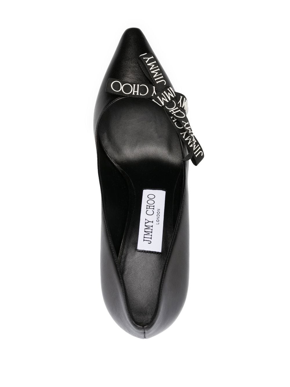 Jimmy Choo Romy 85 Leather Pumps - 4