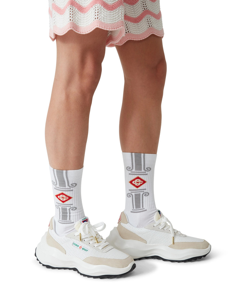 CASABLANCA Grey Column Socks outlook