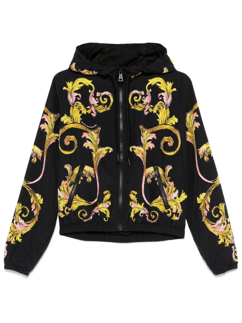 Barocco-print jacket 1