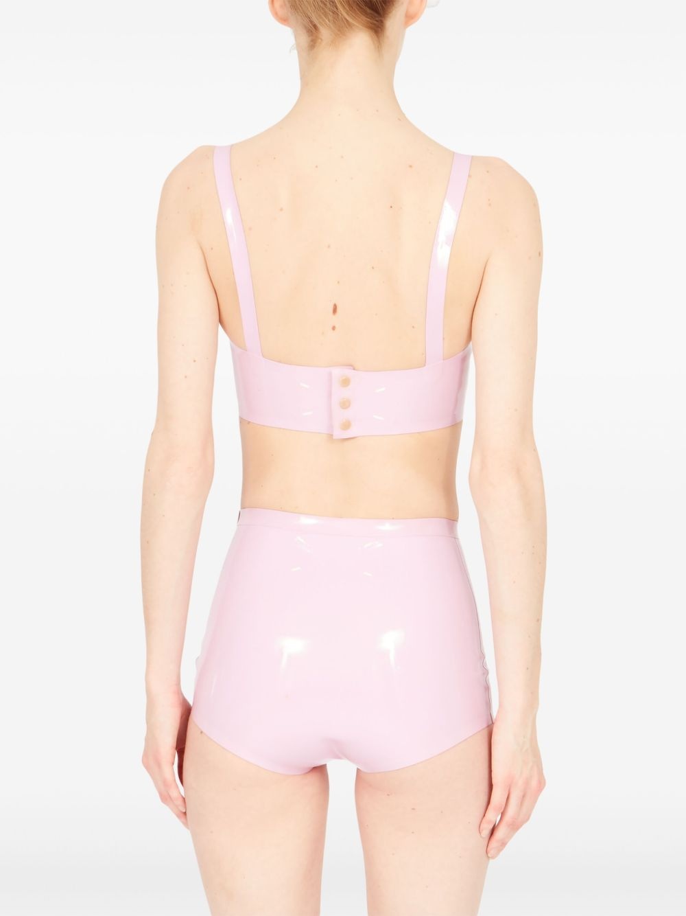 latex balconette bra - 5