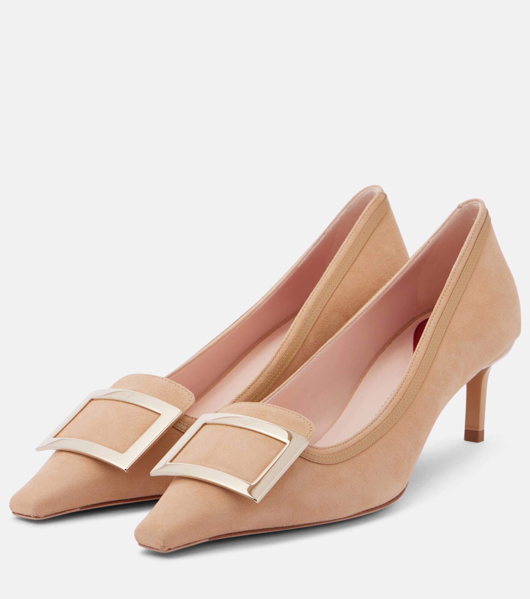 Viv' Canard 55 suede pumps - 4