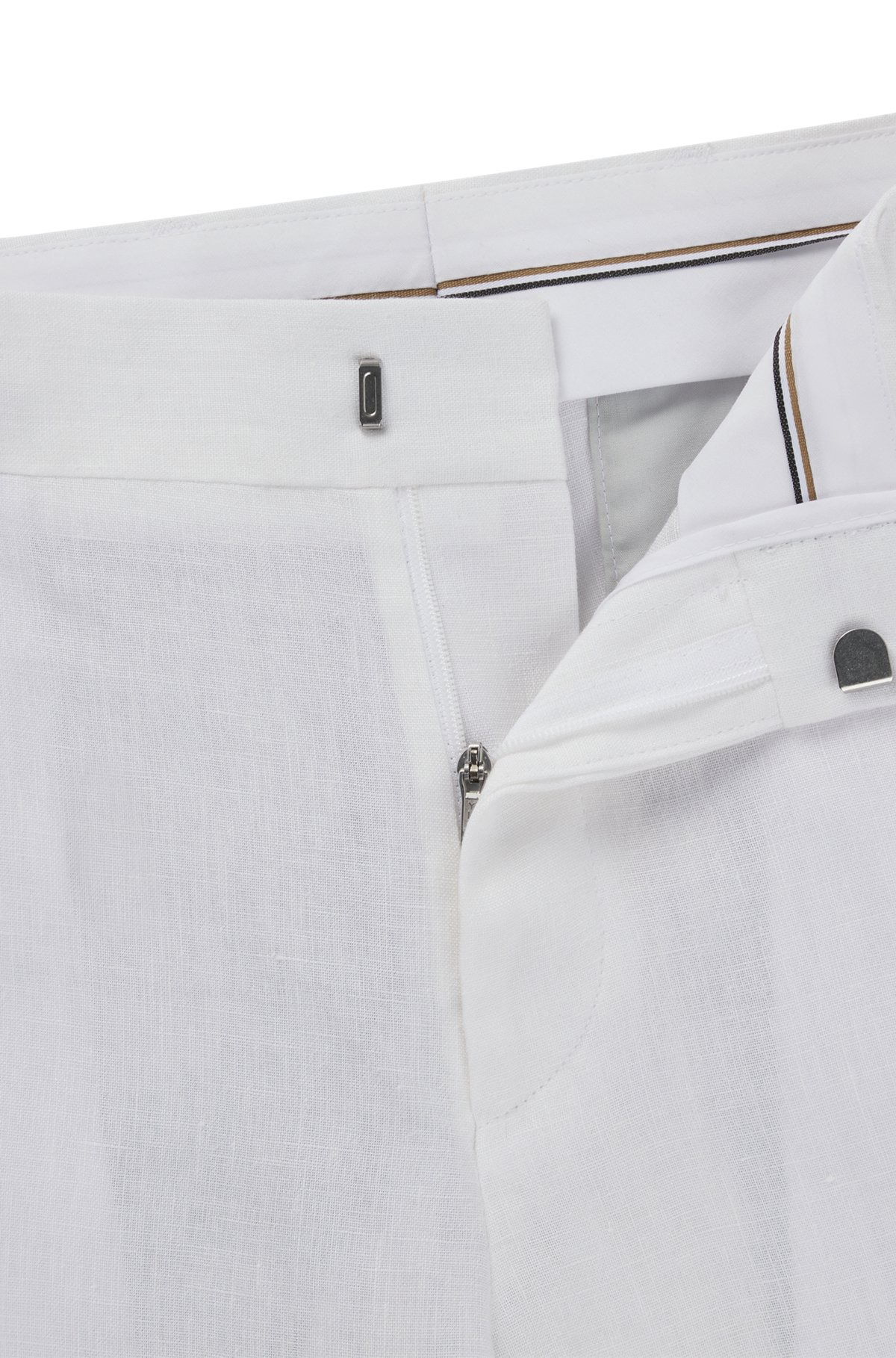 FORMAL TROUSERS IN LINEN CANVAS - 6