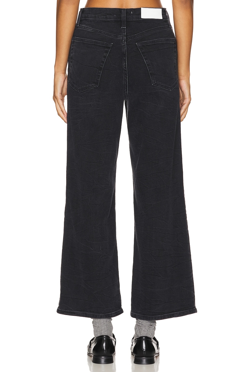 High Rise Wide Leg Crop - 4