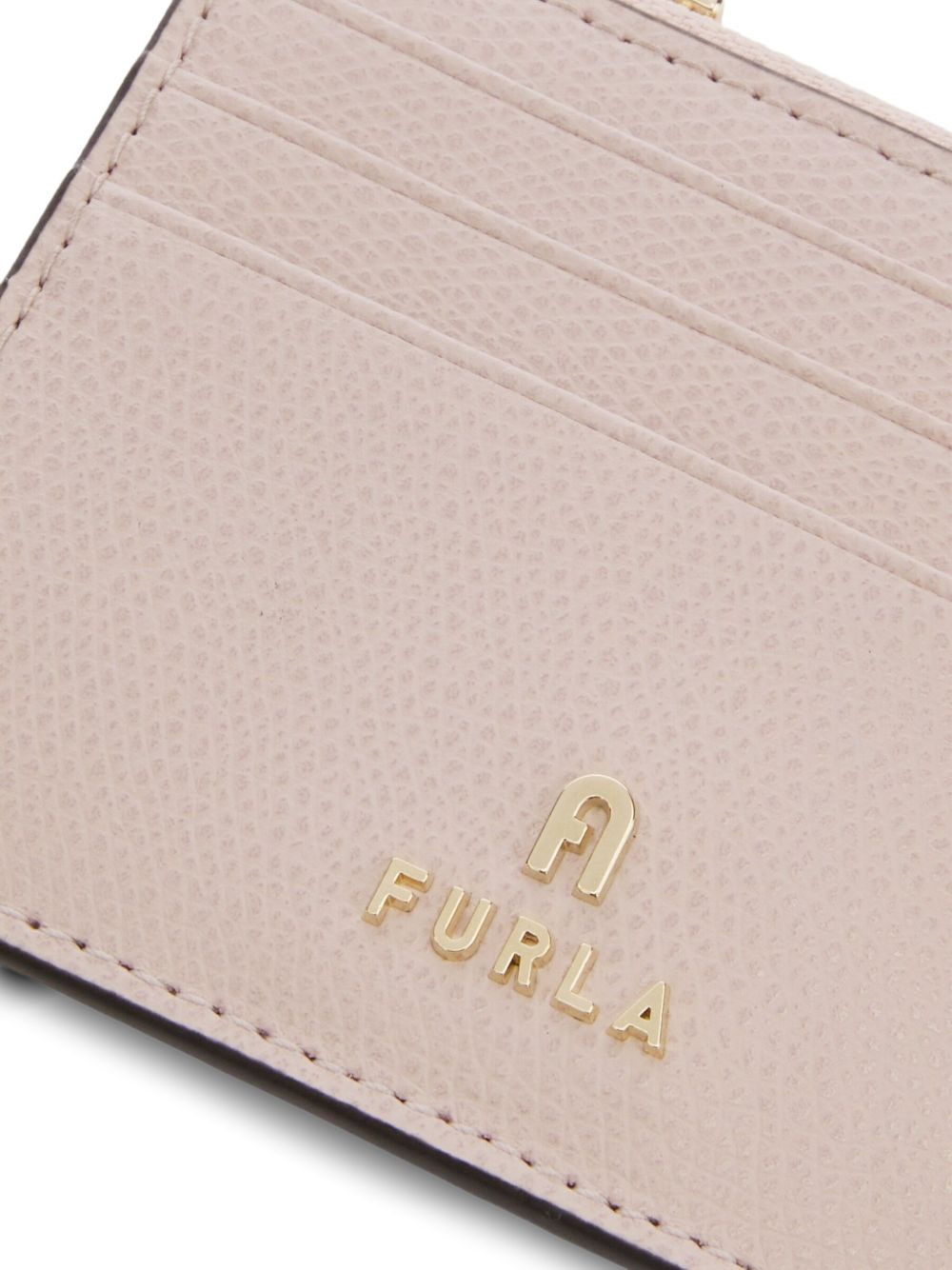 small Camelia zip-top card holder - 4