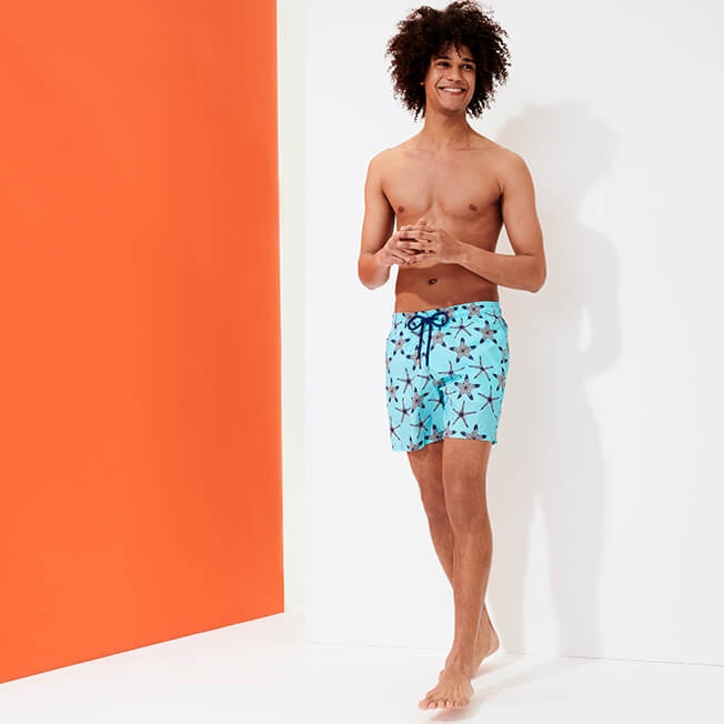 Men Swim Trunks Ultra-light and packable Starfish Dance - 6