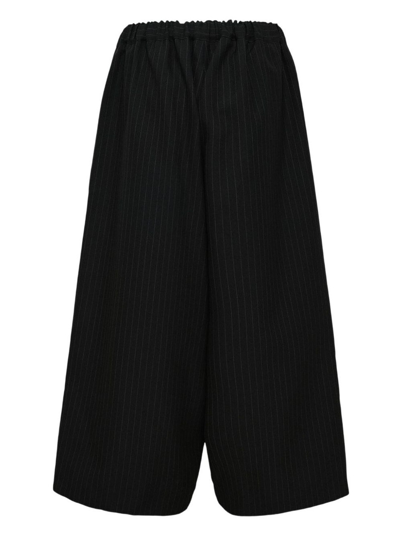 Comme Des Garçons stripe straight trousers outlook