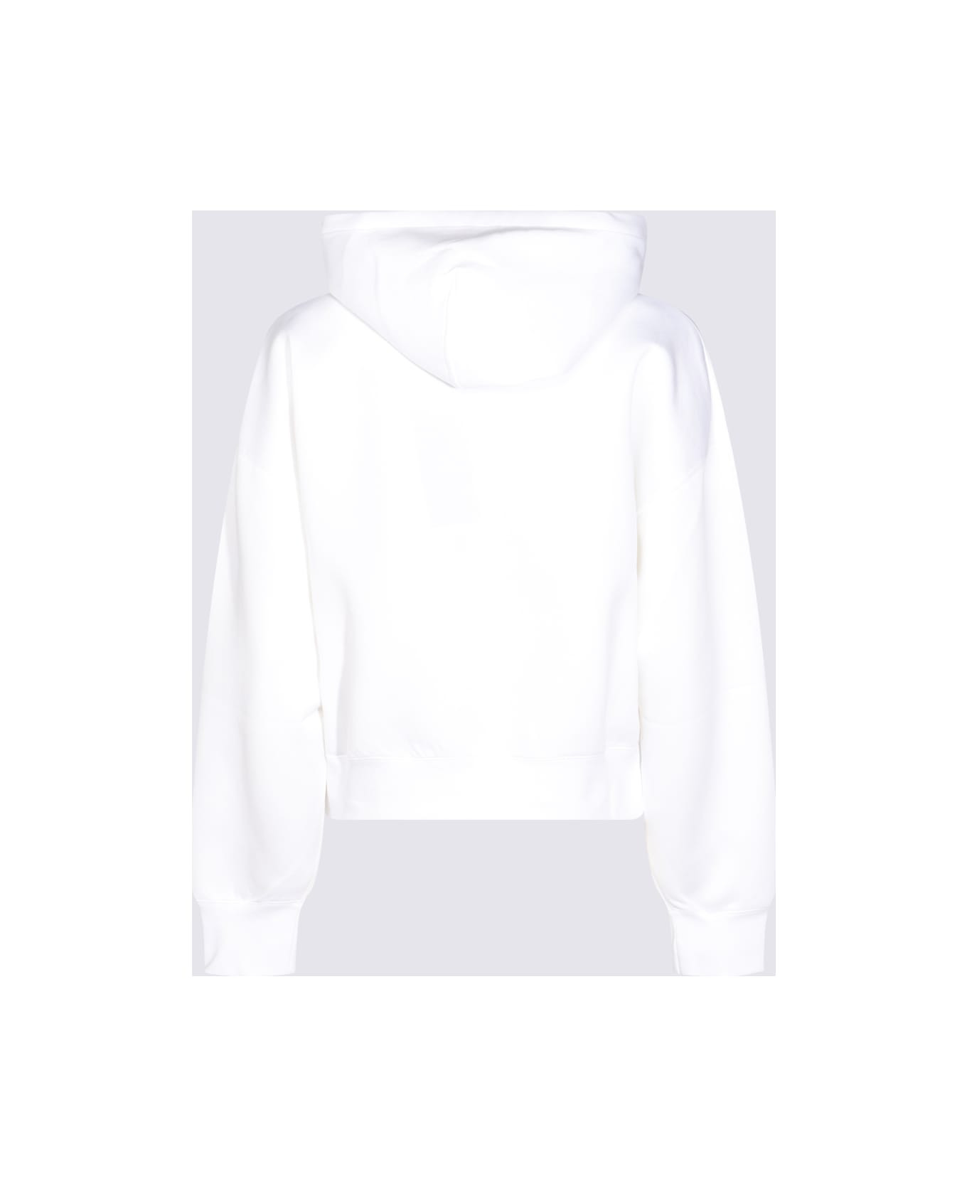 White Cotton Sweatshirt - 2