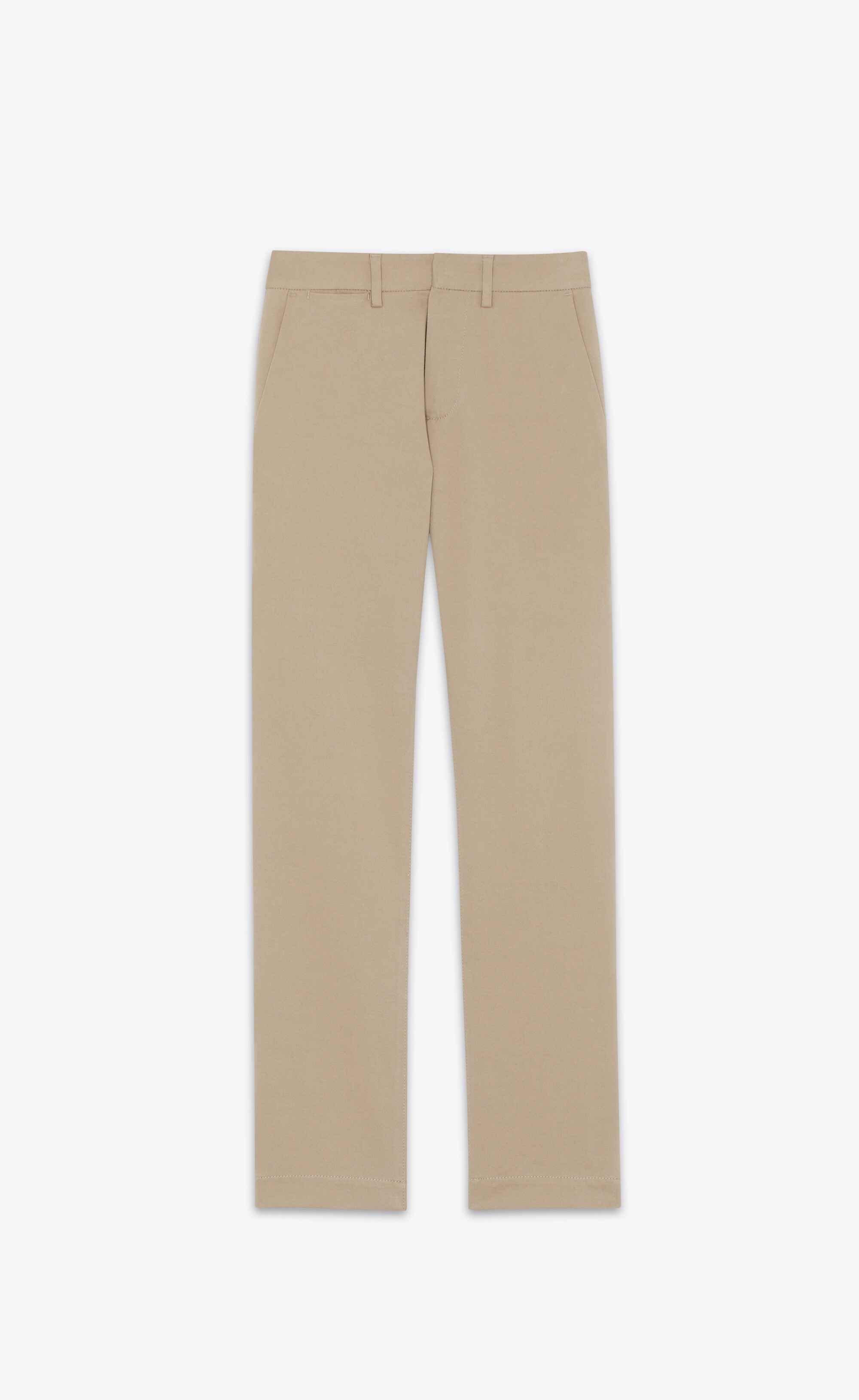 chino pants in stretch cotton - 1