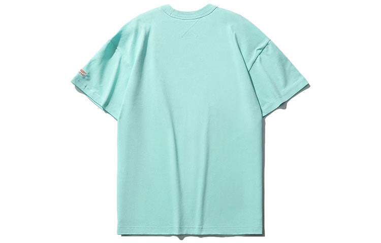 Li-Ning x Disney Fashion Pattern Printing Tee 'Light Blue Orange' AHSR199-2 - 2