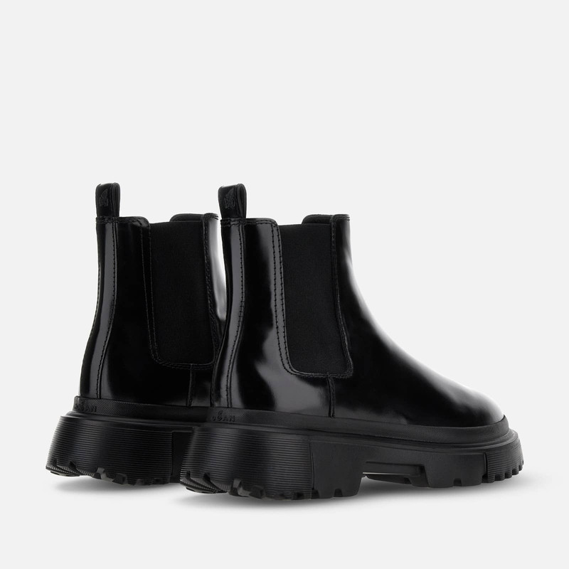 HOGAN Chelsea Boots Hogan H619 Black outlook