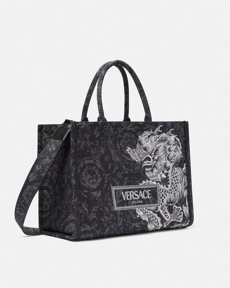 VERSACE Athena Year of the Dragon Tote Bag outlook
