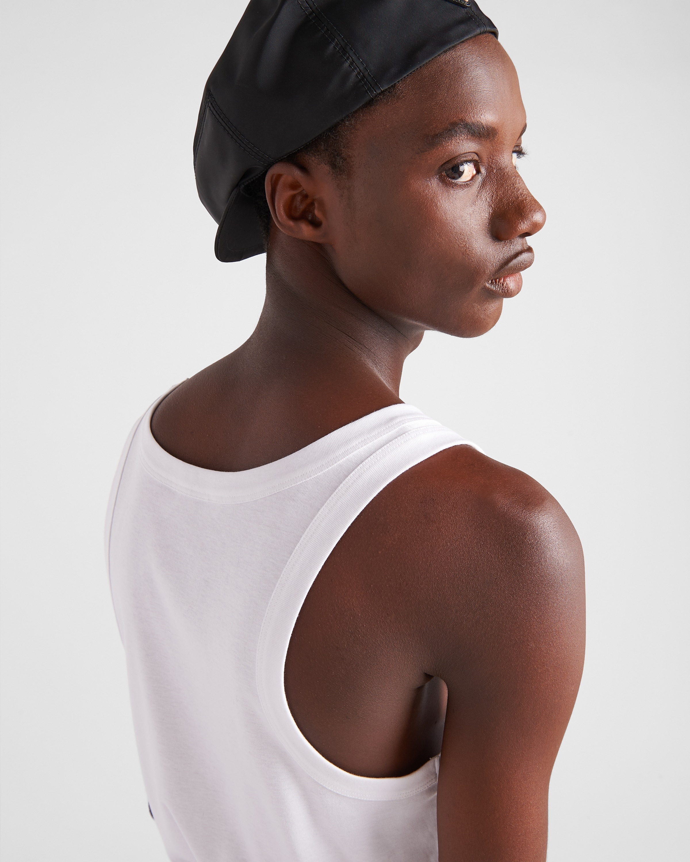 Cotton tank top - 4